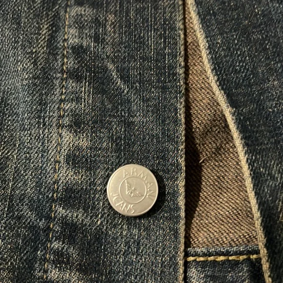 Armani Jeans Mens Denim Jacket